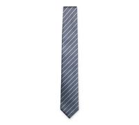 BOSS Corbata de rayas diagonales en seda fabricada en Italia - StyleL-TIE CM 7,5 - 223, 50566302 Azul estampado pcs.