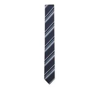 BOSS Corbata de seda con jacquard de rayas en diagonal - StyleH-TIE CM6 262, 50566655 Rayas azules pcs.