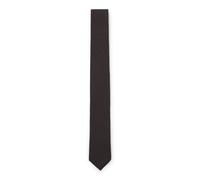 BOSS Corbata en lino con tejido liso - StyleP-TIE CM6 262, 50561764 Marrón oscuro pcs.