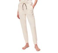 BOSS CP Stripe_Pants Cuff Pantalón de Estar por casa, Open White118, S para Mujer