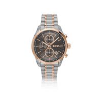 BOSS Cronógrafo en dos colores con esfera gris - StyleGRAND PRIX 44, 58244959 Tono plateado pcs.