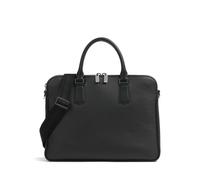 BOSS Crosstown Maletín negro, cuero, hombre