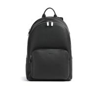 BOSS Mochila de piel italiana granulada con compartimento para dispositivos - StyleNew Crosstown_S Bckp, 50536142 Negro pcs.