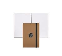 BOSS Cuaderno A5 camel con monograma Double B - StyleNotebook A5 Varsity Camel Lined, 58818609 Marrón pcs.