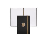 BOSS Cuaderno A5 negro con estampado de monograma Double B - StyleNotebook A5 Varsity Black Lined, 58818605 Negro pcs.