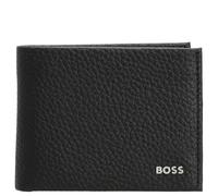 BOSS Cuero Monedero New Crosstown 6 CC Wallet Black Negro