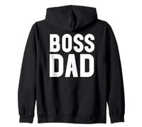 Boss Dad Men Dad Boss Hombre Bossy Papa Daddy Boss Father Sudadera con Capucha