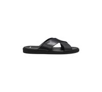BOSS Chanclas de piel sintética con tiras lisas y estampadas - StyleDarrel_Slid_crpuwv, 50563155 Negro 45