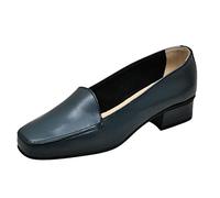 BOSS DCHICAS - Zapato Tipo salón, Mujer, Fabricado en Piel de Calidad, Tacon bajo 2.5cm, Plantilla Gel, Comodos Ligeros. Modelo: 0181. Color: Lux River Talla: 37