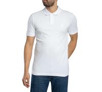 BOSS de los hombres Camisa polo ajustada para pasajero, Blanco