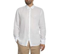 BOSS de los hombres Camisa regular elegante, Blanco