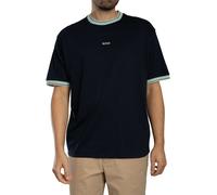 BOSS de los hombres Camiseta con el logo de Te Blocks, Azul
