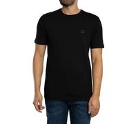 BOSS de los hombres Camiseta con el logotipo de Tales, Negro