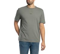 BOSS Camiseta de algodón elástico con logo en contraste - StyleTChup, 50473278 Gris XXL