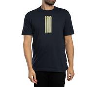 BOSS Camiseta de punto de algodón con logo de diseño - StyleTe_Bass, 50561850 Azul oscuro M