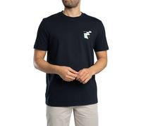 BOSS de los hombres Camiseta gráfica trasera Te Movement, Azul