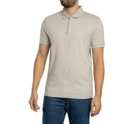 BOSS de los hombres Polo con cremallera Passer, Gris