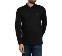 BOSS de los hombres Polo de manga larga Passerby, Negro