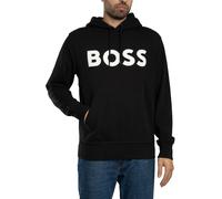 BOSS de los hombres Sudadera con capucha gráfica Webasic, Negro