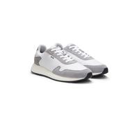 BOSS Deportivas con cordones en tejido ligero con ribetes de ante - StyleVinston_Runn_nysd, 50568945 Natural 45