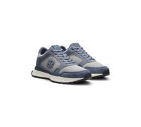 BOSS Deportivas con ribete de ante y monograma Double B - StyleJonah_Runn_sdmeBB, 50564185 Celeste 41