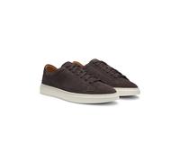 BOSS Deportivas de ante con logo grabado - StyleKieran_Tenn_wcsd, 50563162 Marrón oscuro 45