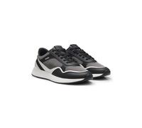 BOSS Deportivas de malla con suela estriada - StyleTitanium_Runn_methal, 50568928 Gris oscuro 41