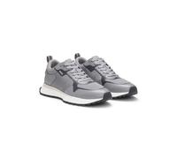 BOSS Deportivas de mezcla de materiales con detalles de malla y de la marca - StyleJonah_Runn_meth, 50513195 Gris 42