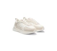 BOSS Deportivas de mezcla de materiales con monograma Double B - StyleB Icon_Runn_sdny1, 50557764 Natural 38