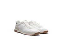 BOSS Deportivas de mezcla de materiales con tejido con textura - StyleZayn_Lowp_sdtxn, 50565341 Blanco 41