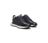 BOSS Deportivas de piel bruñida - StyleJonah_Runn_bu, 50536486 Azul oscuro 43
