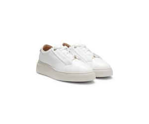 BOSS Deportivas de piel con cuña interior - StyleGabry_Tenn_ltW, 50553055 Blanco 42