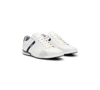 BOSS Deportivas de piel con forro con control de olores - StyleSaturn_Lowp_lux4 A_N, 50498282 Blanco 46