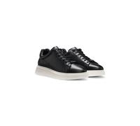 BOSS Deportivas de piel con suela de goma - StyleBulton_Runn_lt_N, 50497887 Negro 44