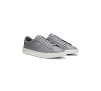 BOSS Deportivas de piel con suela tipo cupsole y puntadas con la raya de la marca - StyleKieran_Tenn_allt, 50552853 Gris 46
