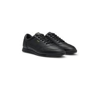 BOSS Deportivas de piel de napa con detalles dorados de la marca - StyleNitan_ltpf, 50548658 Negro 39