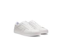 BOSS Deportivas de piel de napa sintética con ribetes de logo - StyleRhys_Tenn_pu, 50562636 Blanco 43
