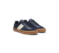 BOSS Deportivas de piel sintética granulada con apliques de piel auténtica - StyleAiden_Tenn_sdgpupn, 50567760 Azul oscuro 43