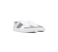 BOSS Deportivas de piel sintética granulada con apliques de piel auténtica - StyleAiden_Tenn_sdgpupn, 50567760 Gris claro 42