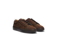 BOSS Deportivas Gary de ante con cordones elásticos - StyleGaryTenn_sdhdel, 50534292 Marrón oscuro 45