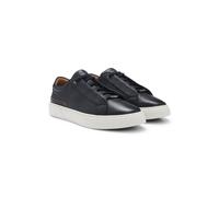 BOSS Deportivas Gary de piel bruñida con cordones ocultos - StyleGary_Tenn_grhdelxl, 50545153 Azul oscuro 46