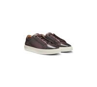 BOSS Deportivas Gary de piel con cordones ocultos - StyleGary_Tenn_buamf, 50546855 Rojo oscuro 45