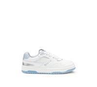 BOSS Deportivas para niños de piel y lona - StyleJ51664/10P33, J51664 Blanco 34