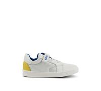 BOSS Deportivas para niños en piel con detalles de la marca en los cierres por contacto - StyleJ09169/10B27, J09169 Blanco 30