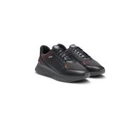 BOSS Deportivas Porsche x BOSS de piel y malla - StyleTTNM EVO_Runn_T_PS, 50548706 Gris oscuro 42