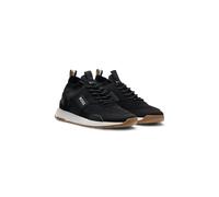 BOSS Hombres Titanium_Runn_knst_N Sneaker Negro 47 EU