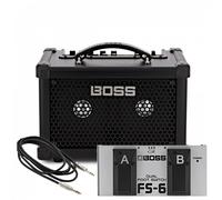 Boss Dual Cube Bass LX Bass Guitar Amplifier with Footswitch