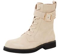 BOSS Eleri_lubootie_sdbk, Botas de Tobillo Mujer, Beige Claro, 39 EU