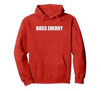 Boss Energy Sudadera con Capucha, Unisex para Adultos, Rojo, L