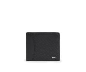 BOSS Estuche de Tarjetas Zair Coin Wallet Black Negro